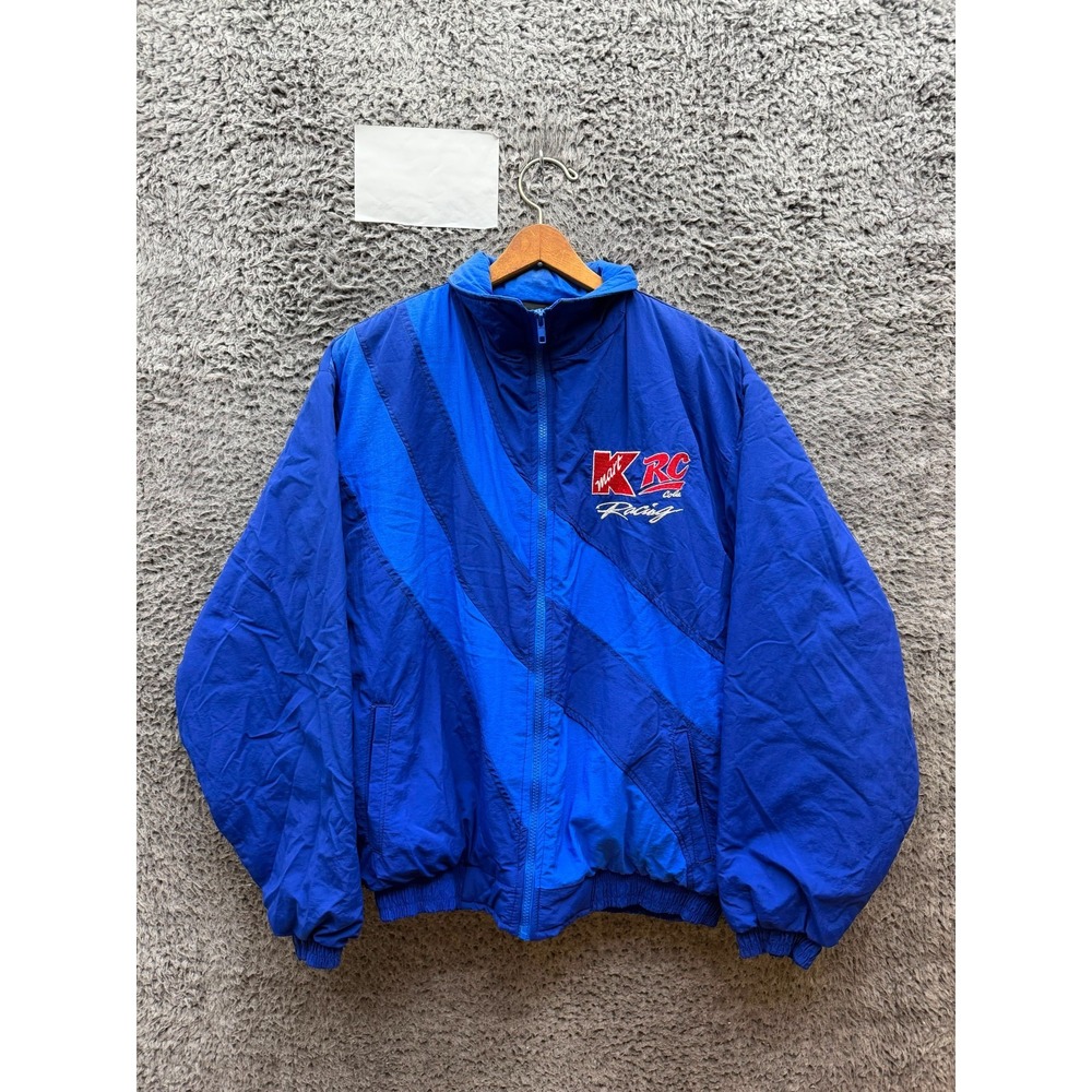 Vintage 90s Kmart Racing RC Cola #37 Jeremy Mayfield Windbreaker Jacket Size M